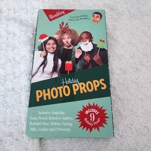 New Wembley Holiday Christmas party photo props set Festive Silly